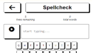 Spell Check Game