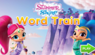 Shimmer and Shine Word Train