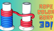 Rope Color Sort 3D