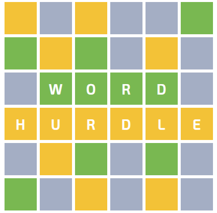 Hurdle is a multi-stage Wordle game of survival